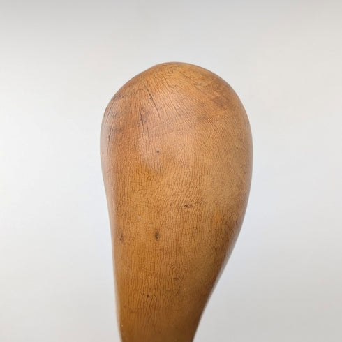 Antique British Tan Shaft Sunday Stick Style Walking Stick 92cm